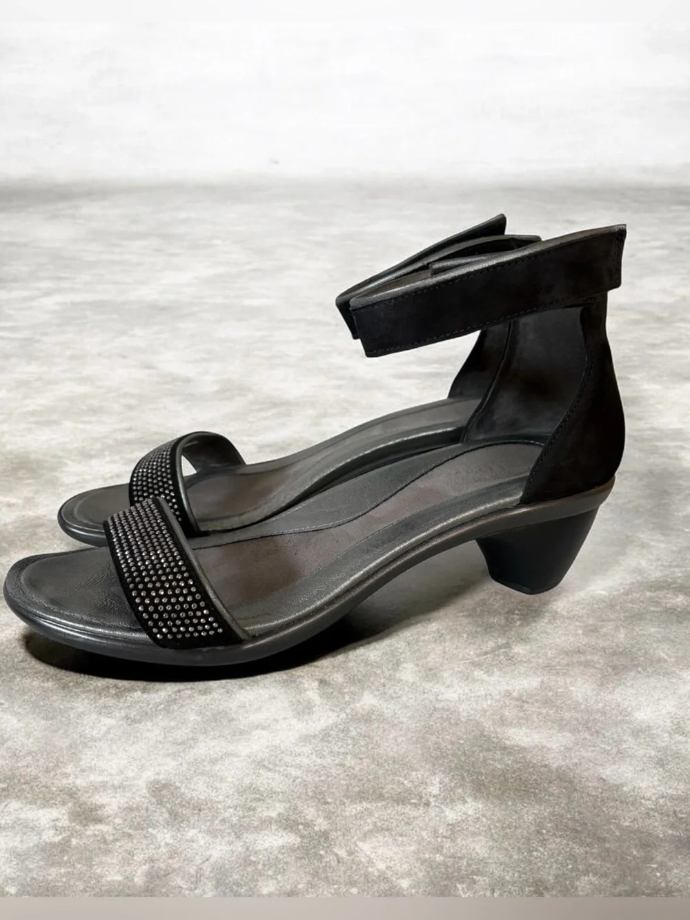 NAOT Women's Ankle-Strap Progress Low Heel Sandals Size 41